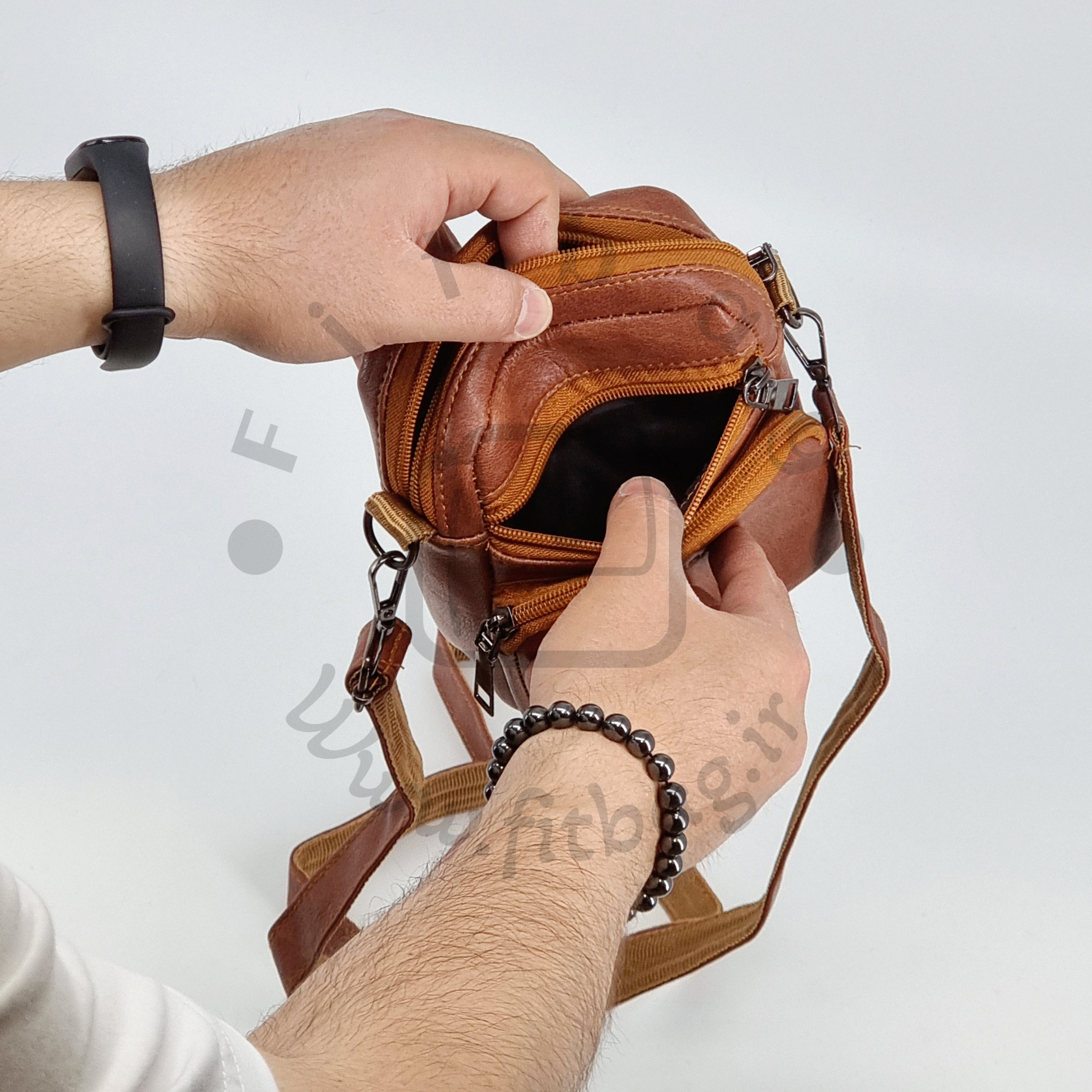 کیف دوشی چرم 0425