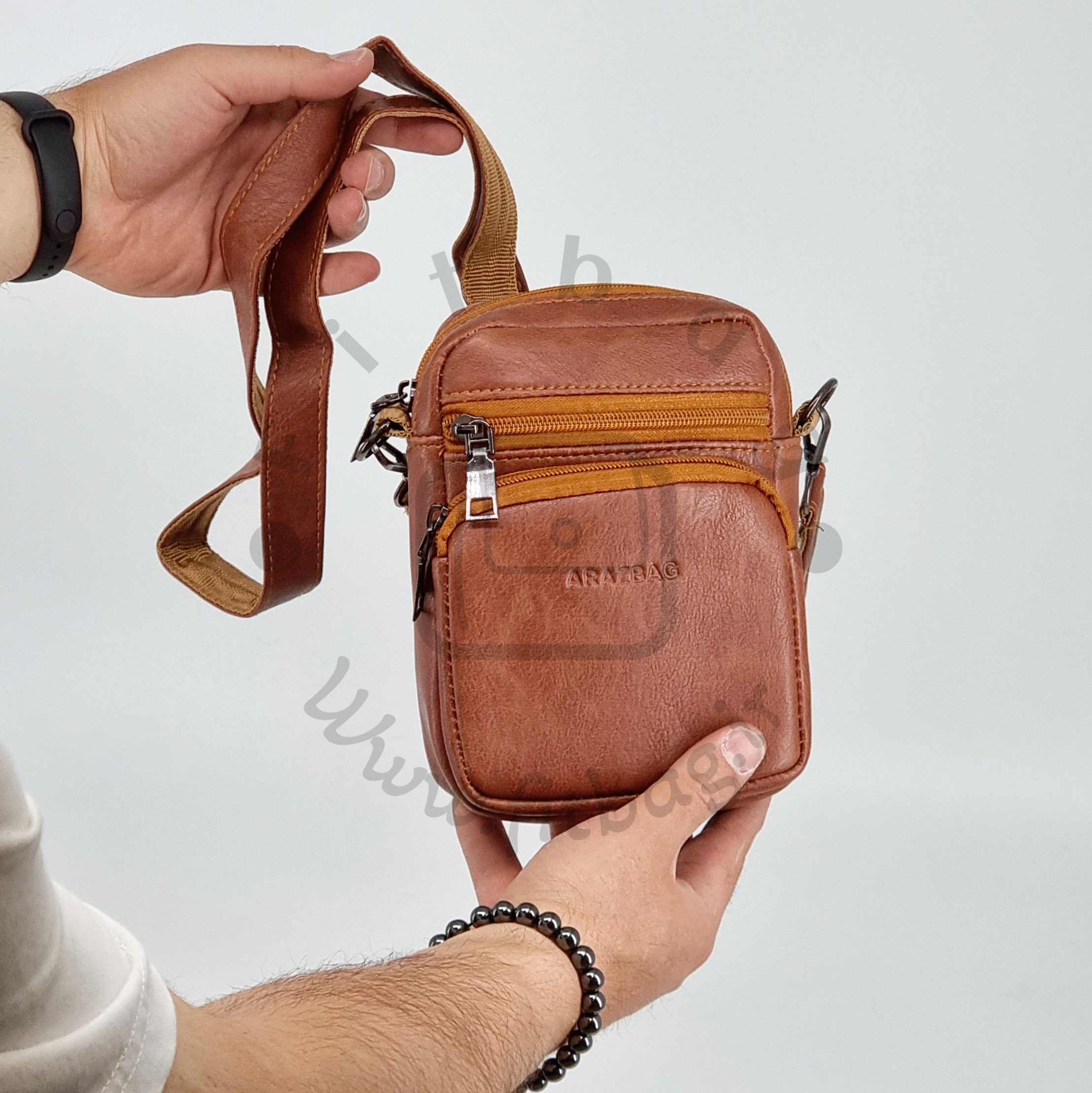 کیف دوشی چرم 0425