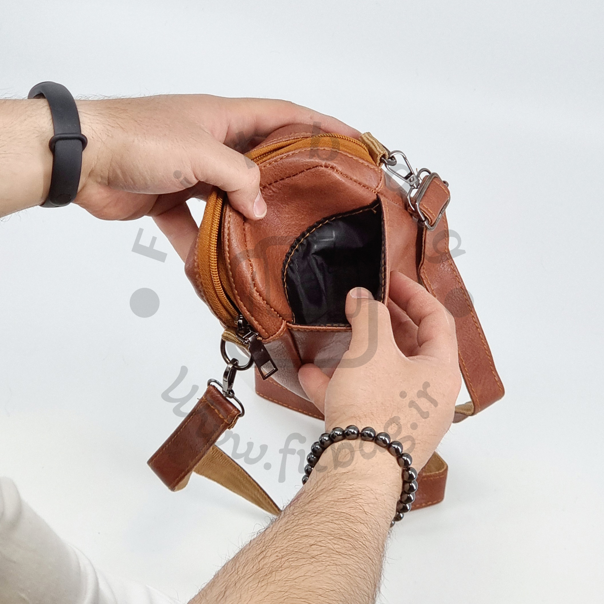 کیف دوشی چرم 0425